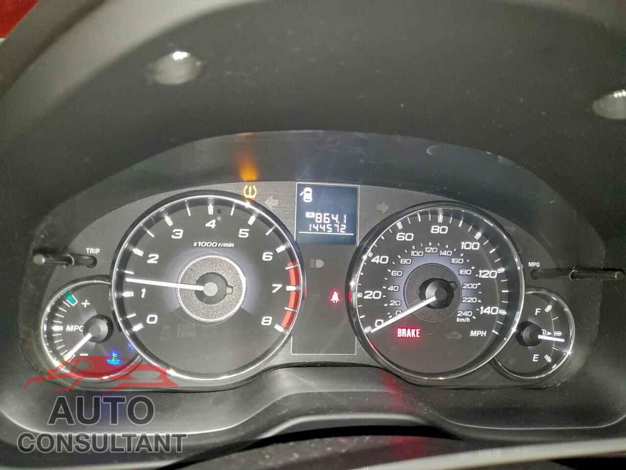 SUBARU OUTBACK 2012 - 4S4BRBBC2C1243076