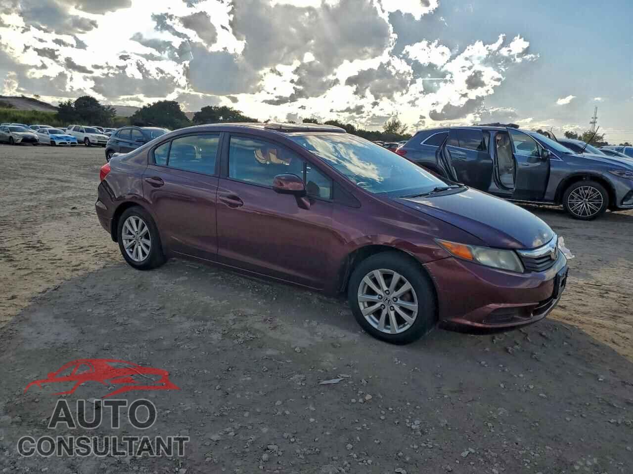 HONDA CIVIC 2012 - 19XFB2F98CE348324