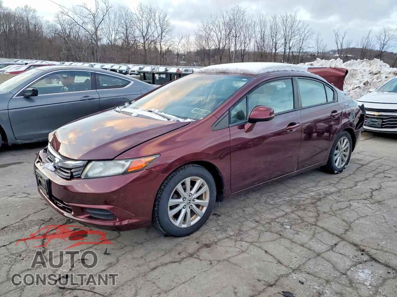 HONDA CIVIC 2012 - 19XFB2F89CE343866
