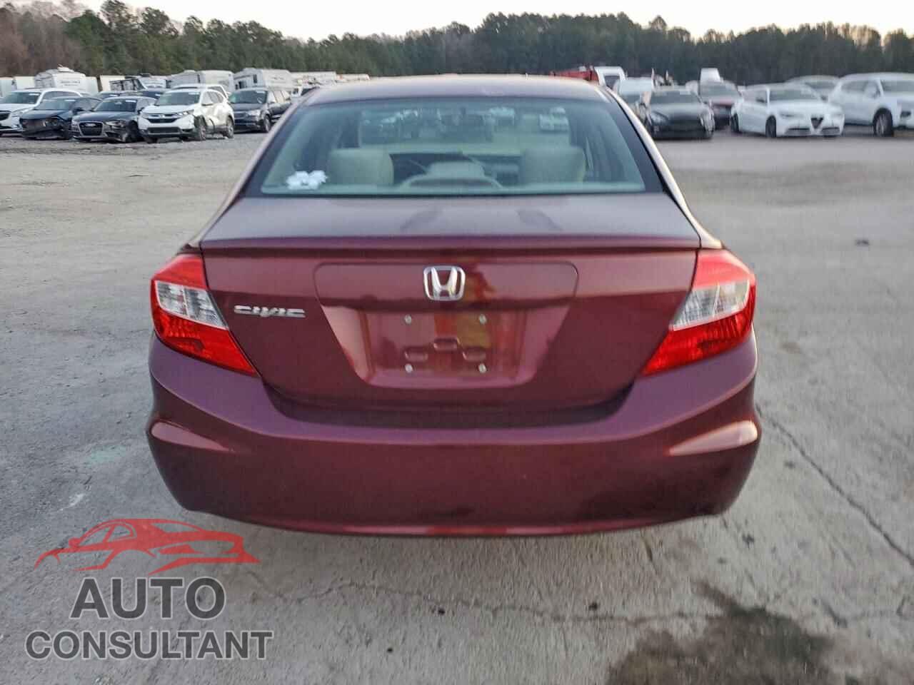 HONDA CIVIC 2012 - 2HGFB2F53CH558557