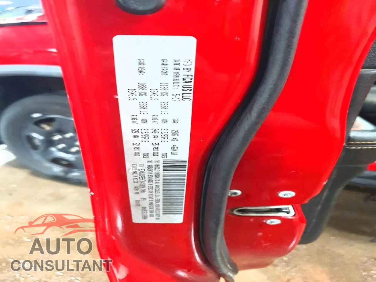 JEEP COMPASS 2017 - 3C4NJDAB9HT645920