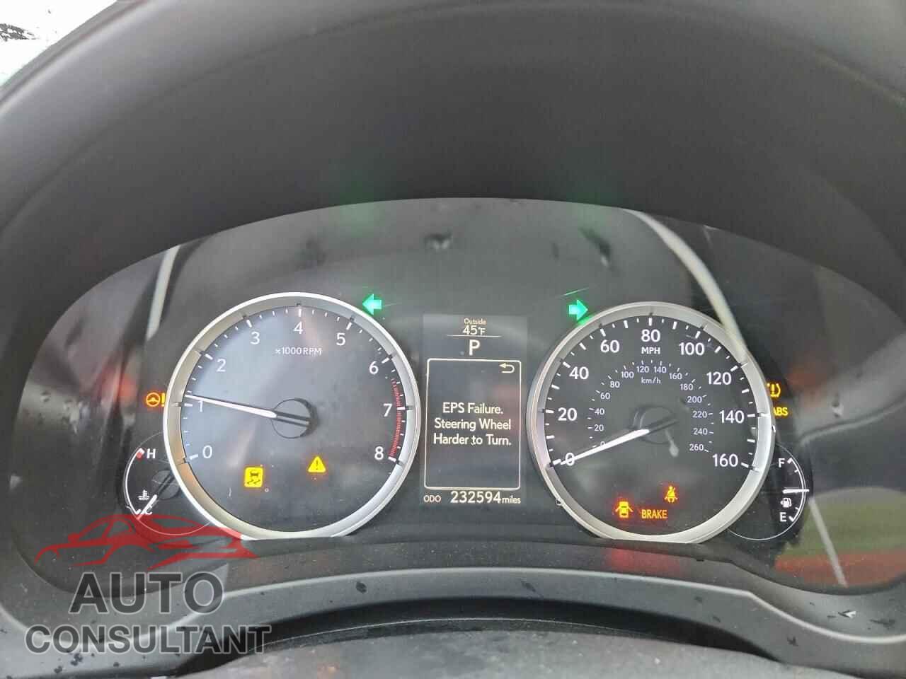 LEXUS IS 2014 - JTHBF1D25E5042701