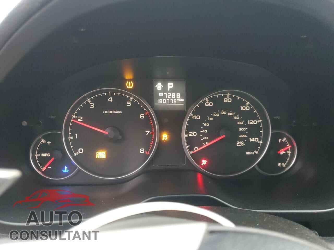 SUBARU OUTBACK 2013 - 4S4BRCCC4D3268930