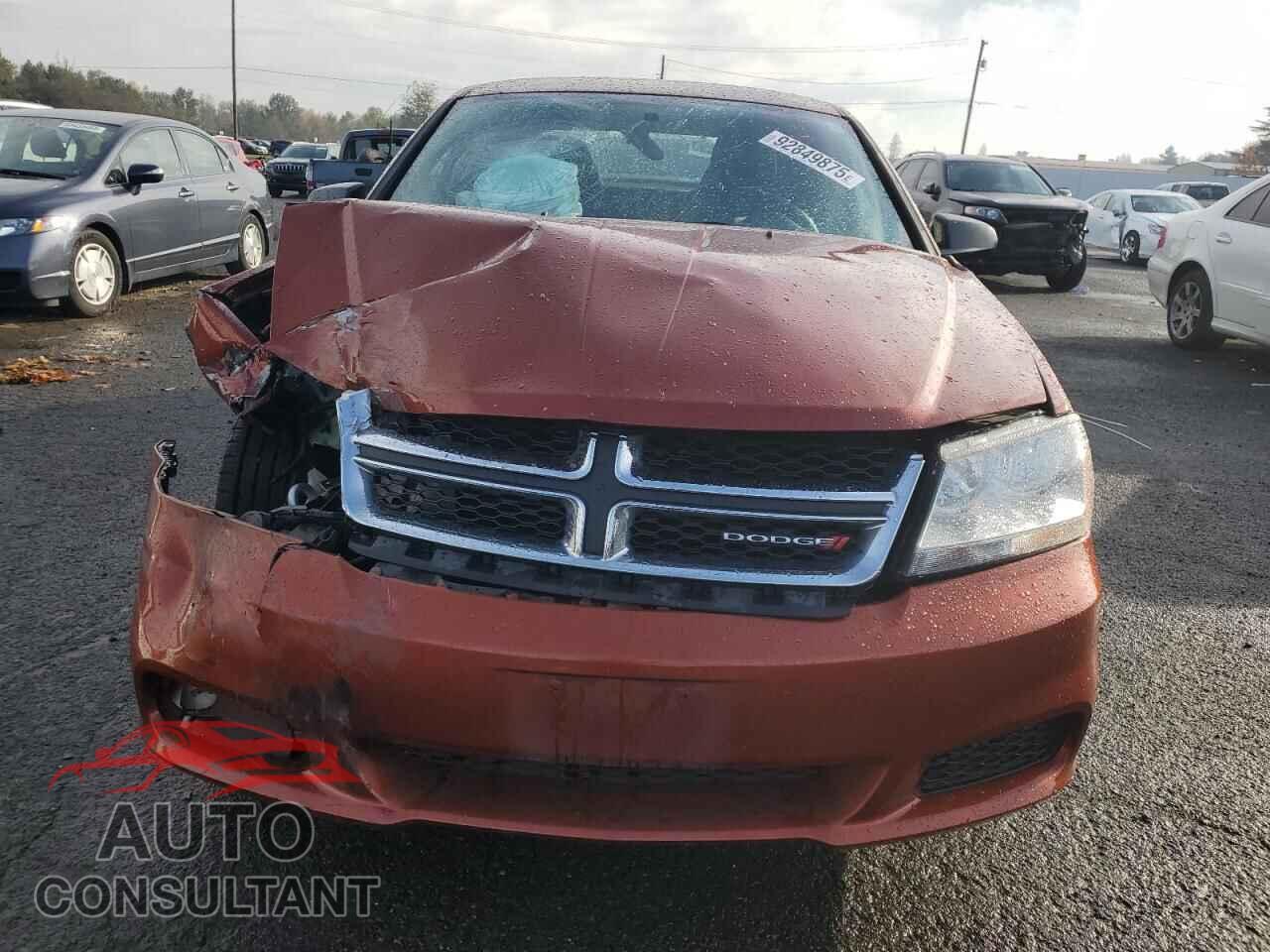 DODGE AVENGER 2012 - 1C3CDZAB8CN259711