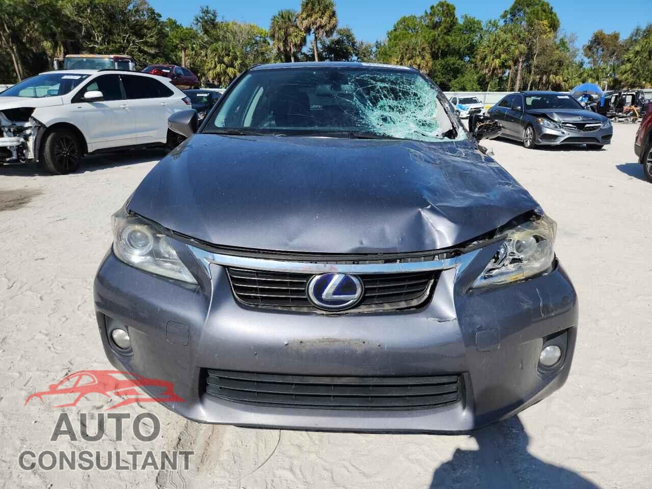LEXUS CT 200 2012 - JTHKD5BH2C2100346