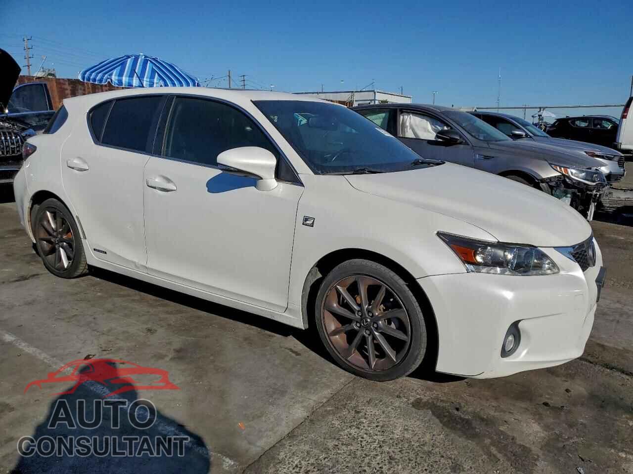 LEXUS CT 200 2012 - JTHKD5BH5C2058531