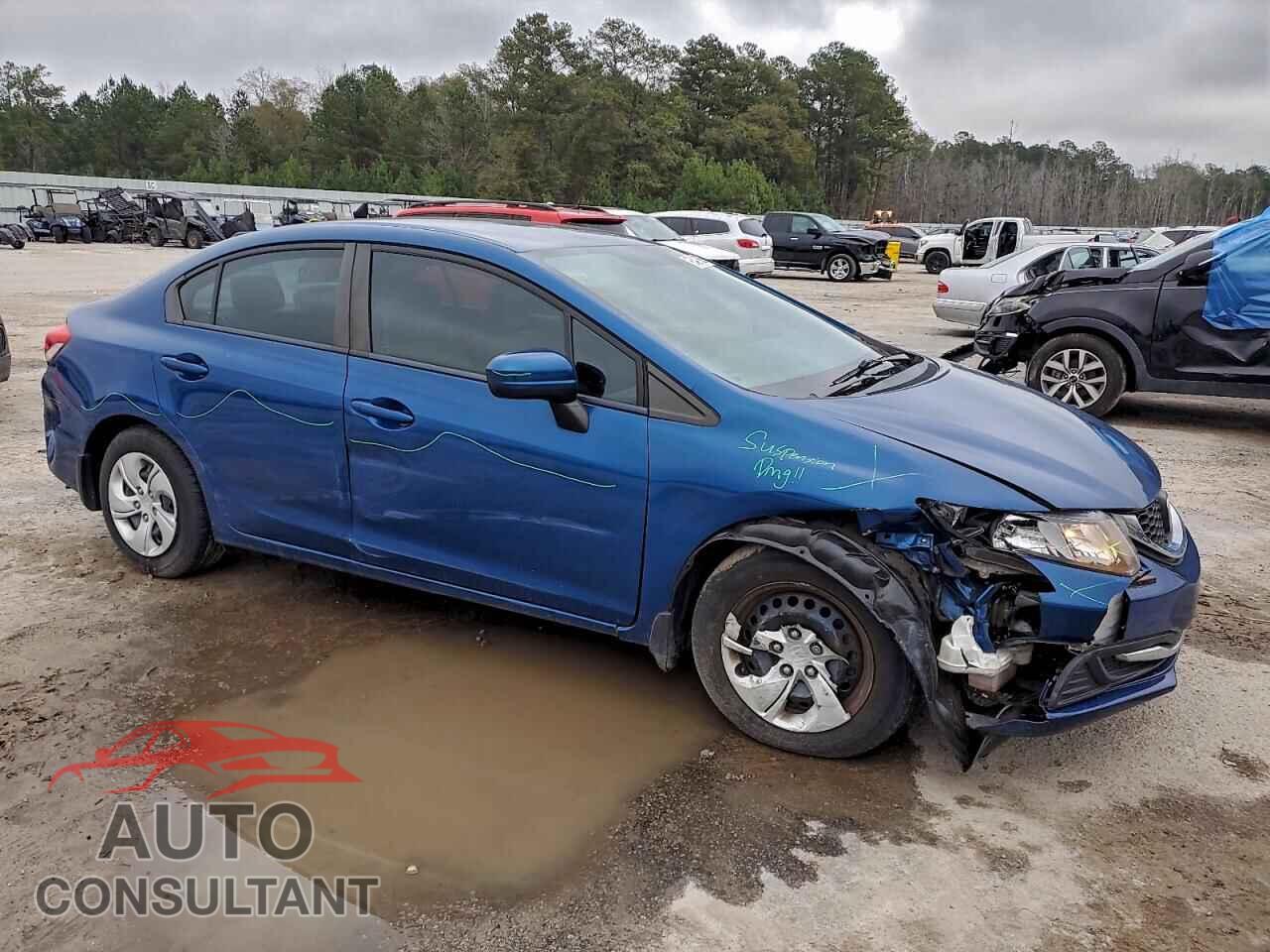 HONDA CIVIC 2014 - 2HGFB2F5XEH514140