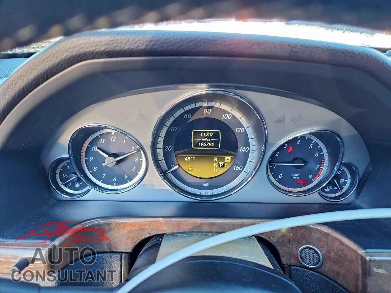 MERCEDES-BENZ E-CLASS 2012 - WDDHF8JB9CA616509