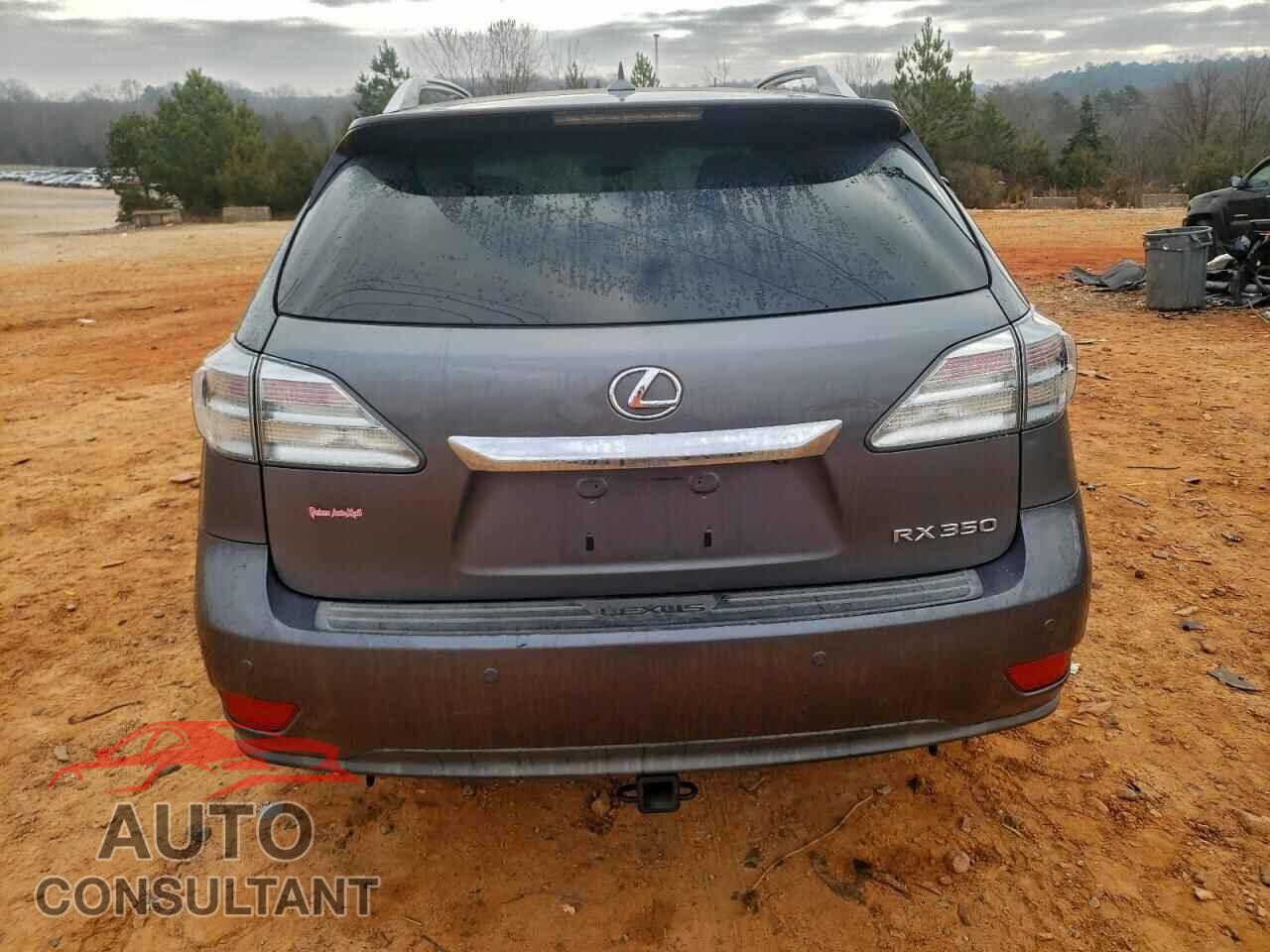 LEXUS RX350 2012 - 2T2ZK1BAXCC065232