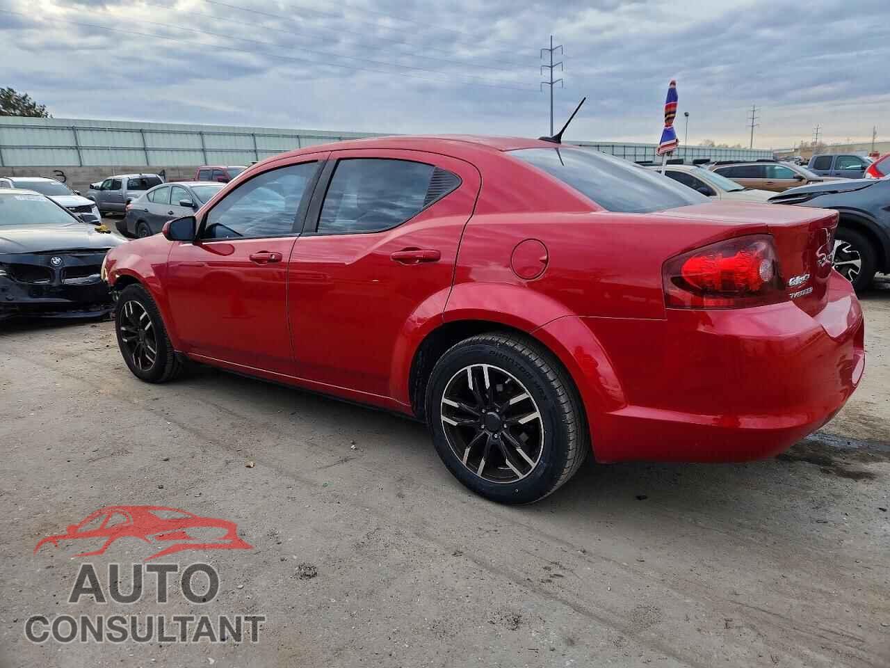DODGE AVENGER 2012 - 1C3CDZCB0CN147725