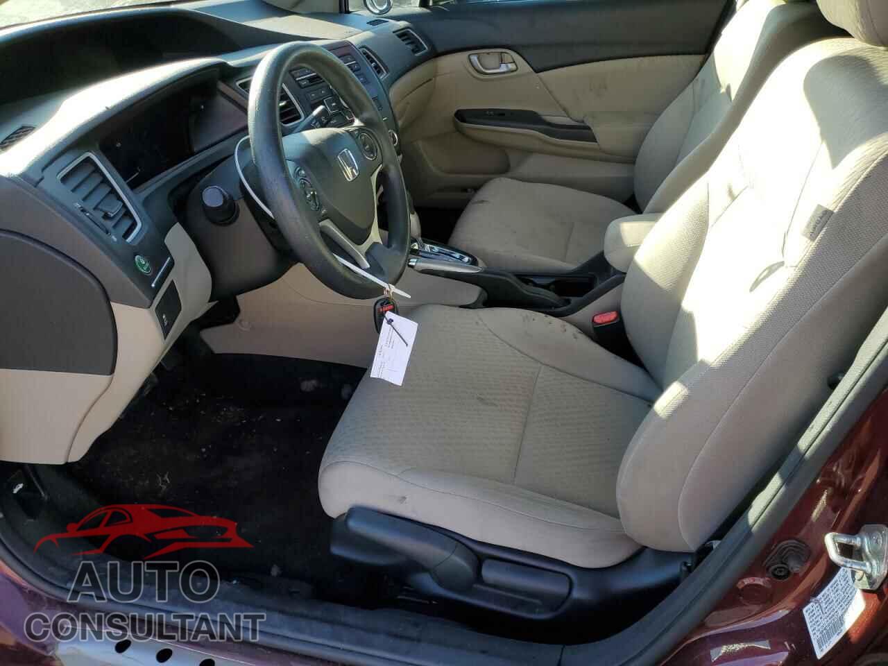 HONDA CIVIC 2014 - 19XFB2F52EE201237