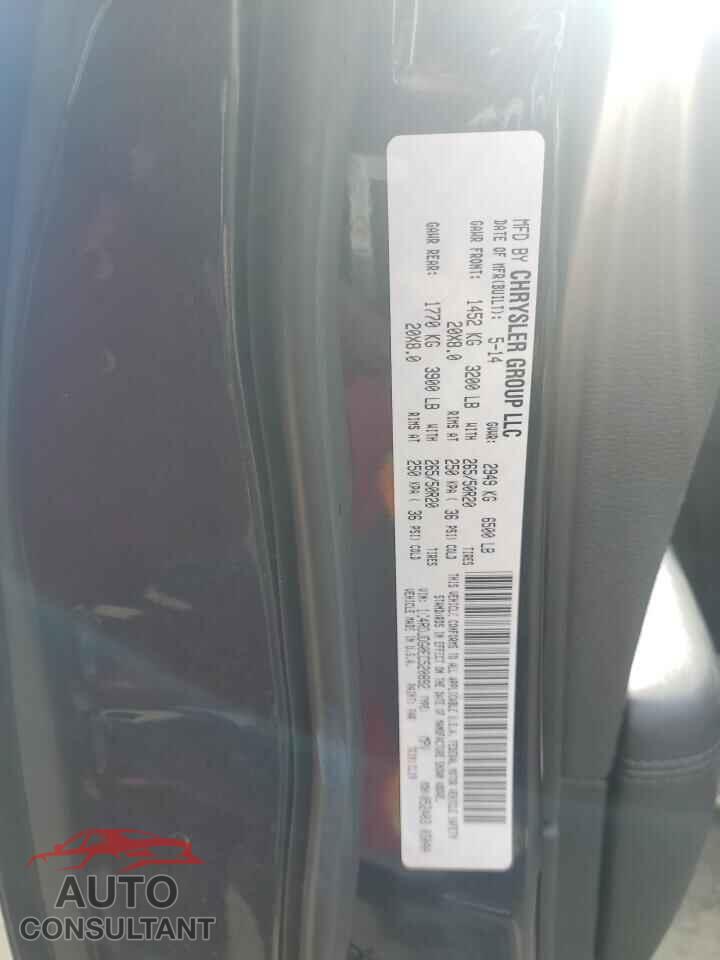 DODGE DURANGO 2014 - 1C4RDJDG0EC520892