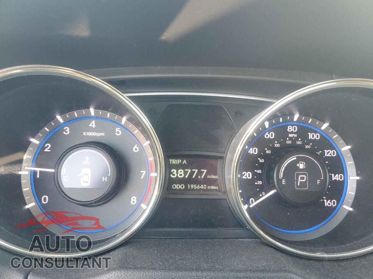 HYUNDAI SONATA 2012 - 5NPEC4AC9CH368262