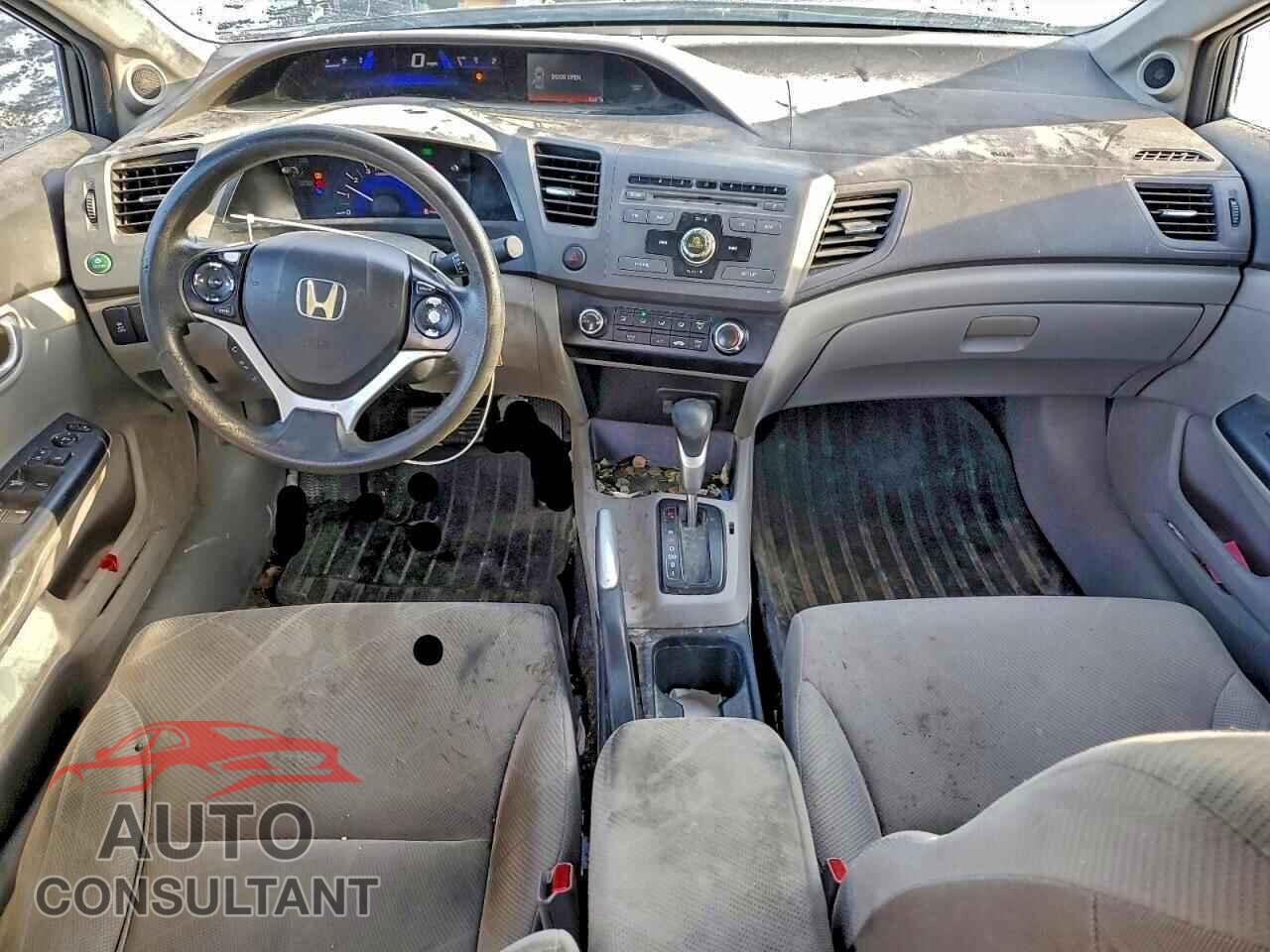 HONDA CIVIC 2012 - 19XFB2F86CE019015