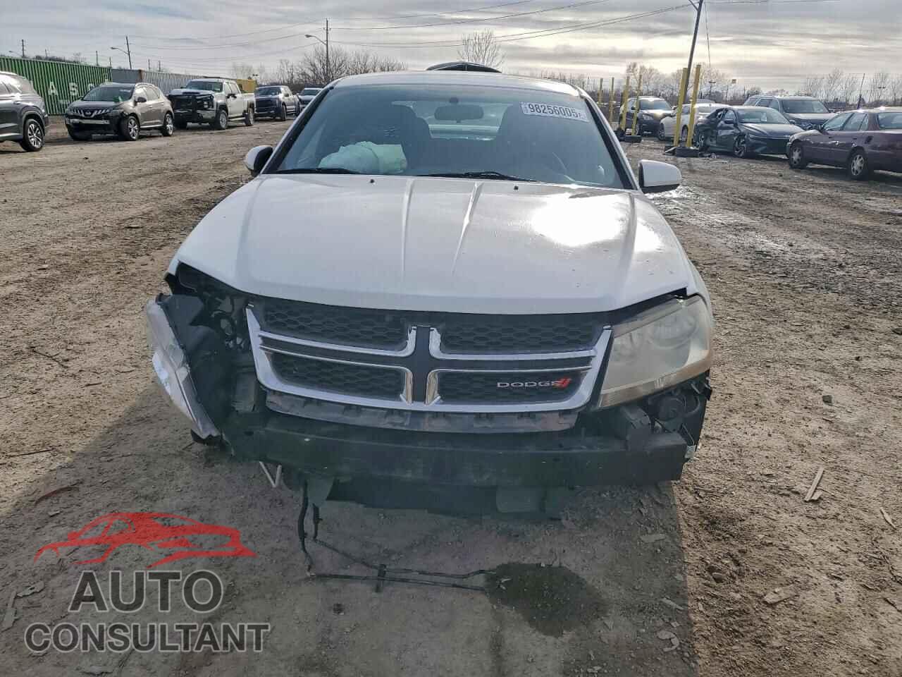 DODGE AVENGER 2012 - 1C3CDZCB0CN156568