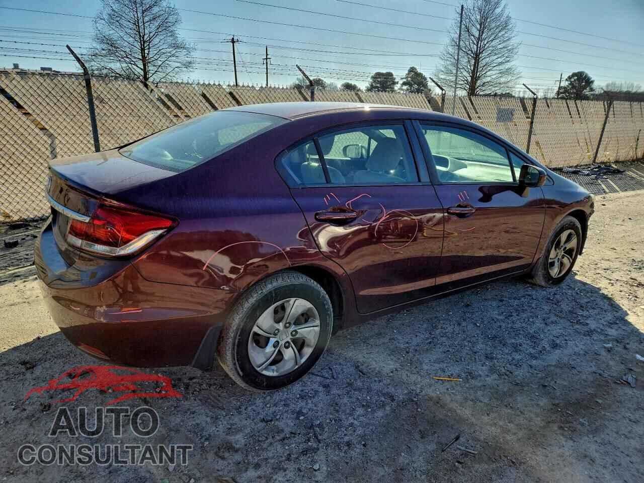 HONDA CIVIC 2015 - 19XFB2F50FE701270