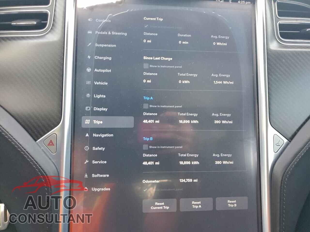 TESLA MODEL S 2016 - 5YJSA1E49GF125792