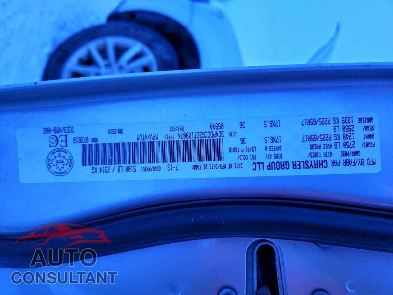 DODGE JOURNEY 2014 - 3C4PDCCG3ET109074