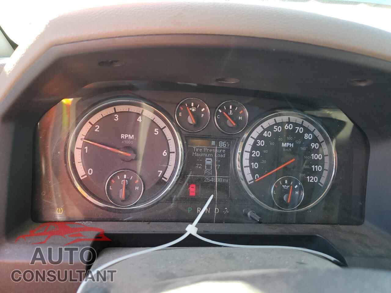DODGE RAM 2500 2012 - 3C6TD5HT5CG289431