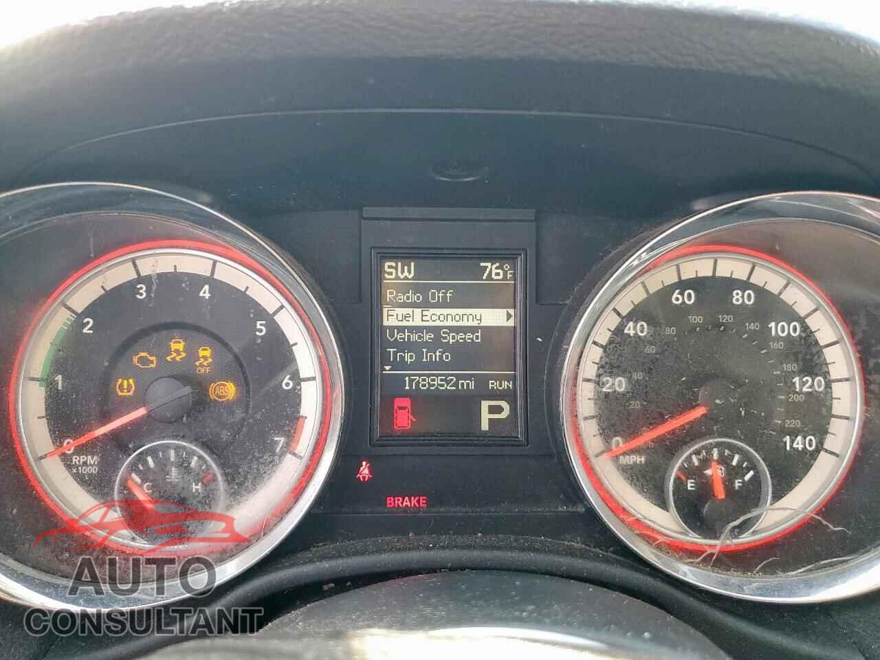 DODGE DURANGO 2013 - 1C4RDHAGXDC671640
