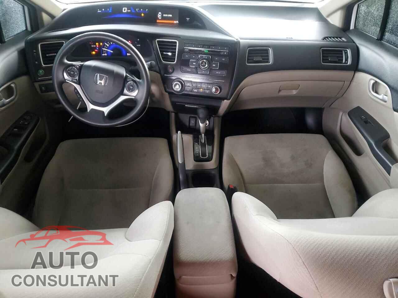 HONDA CIVIC 2013 - 19XFB2F55DE213977
