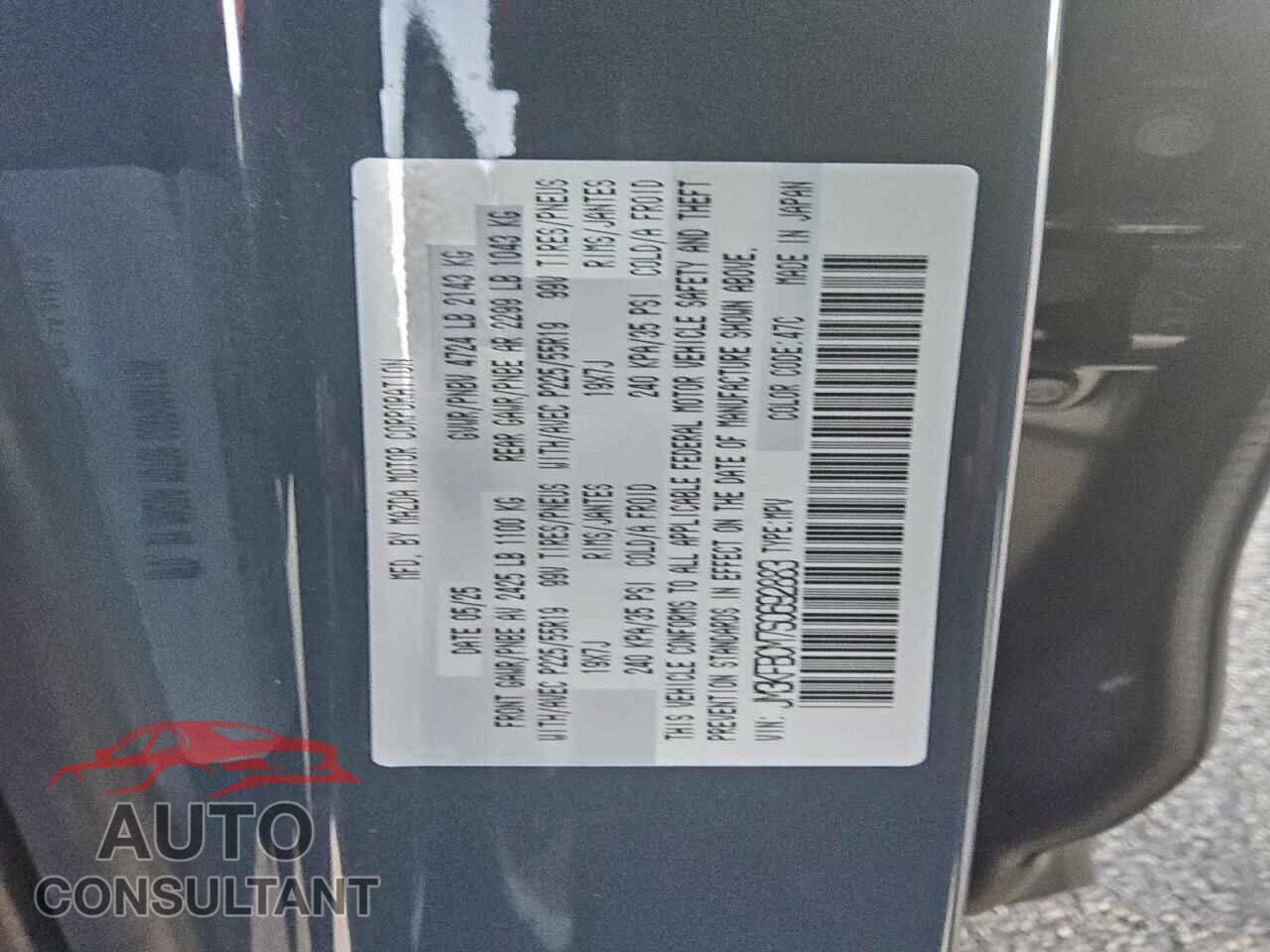 MAZDA CX-5 PREFE 2025 - JM3KFBCM7S0692883