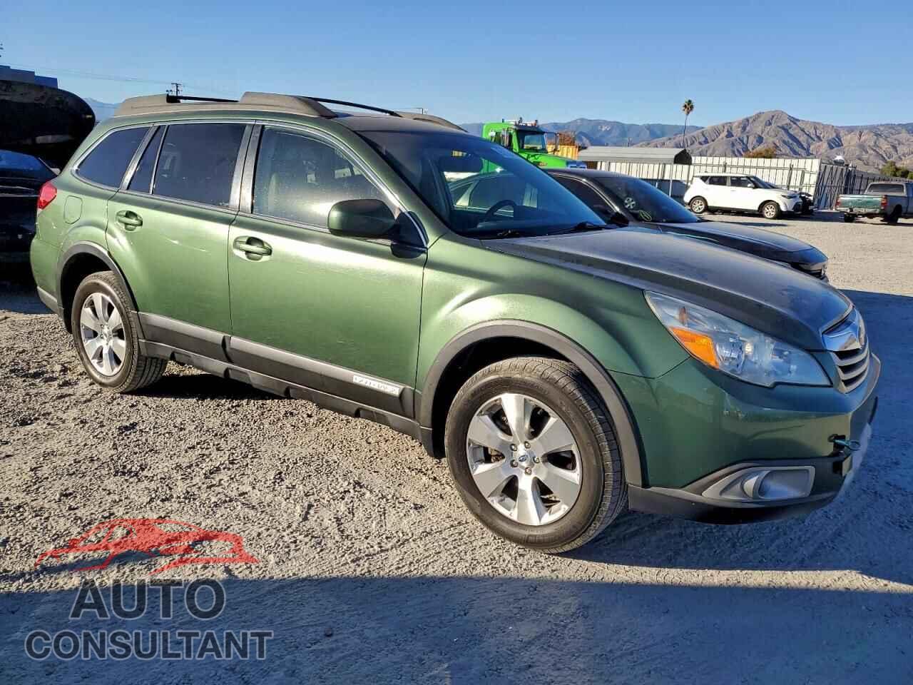 SUBARU OUTBACK 2012 - 4S4BRDKC9C2291972