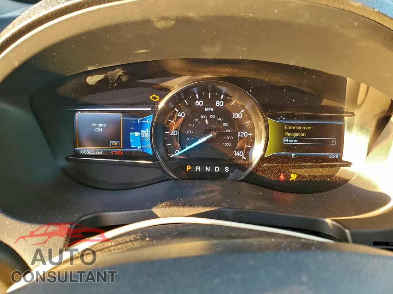 FORD EXPLORER 2016 - 1FM5K8D84GGB57655