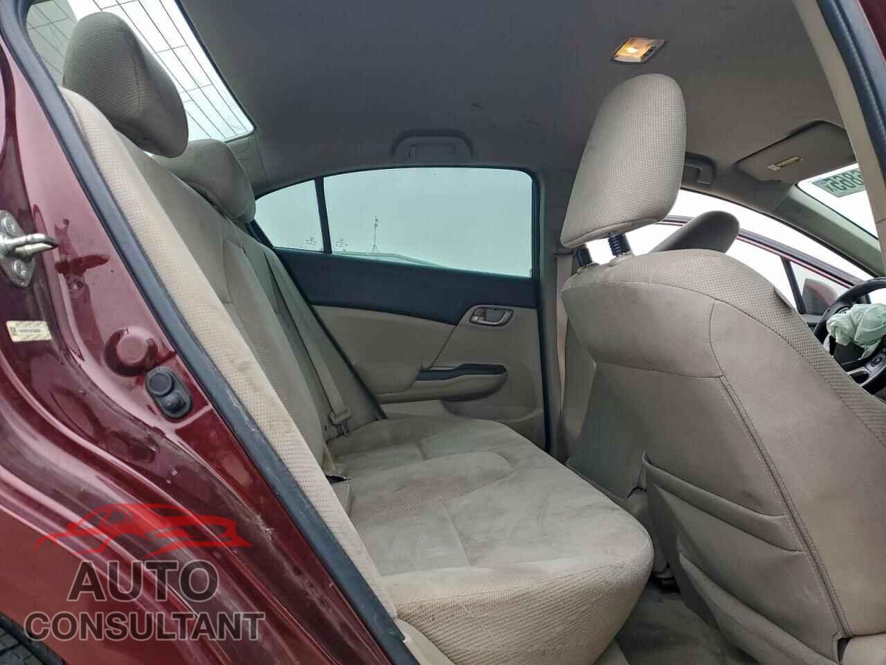 HONDA CIVIC 2012 - 19XFB2F54CE386694