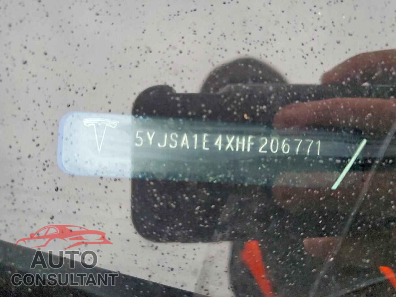 TESLA MODEL S 2017 - 5YJSA1E4XHF206771