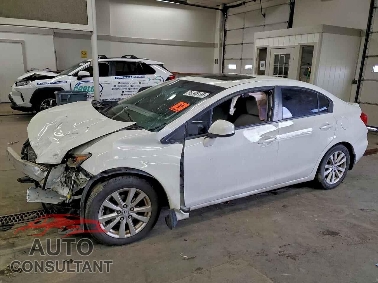 HONDA CIVIC 2012 - 19XFB2F81CE308593