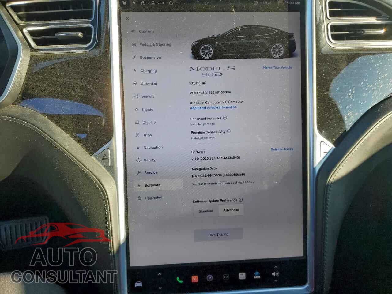 TESLA MODEL S 2017 - 5YJSA1E26HF183634