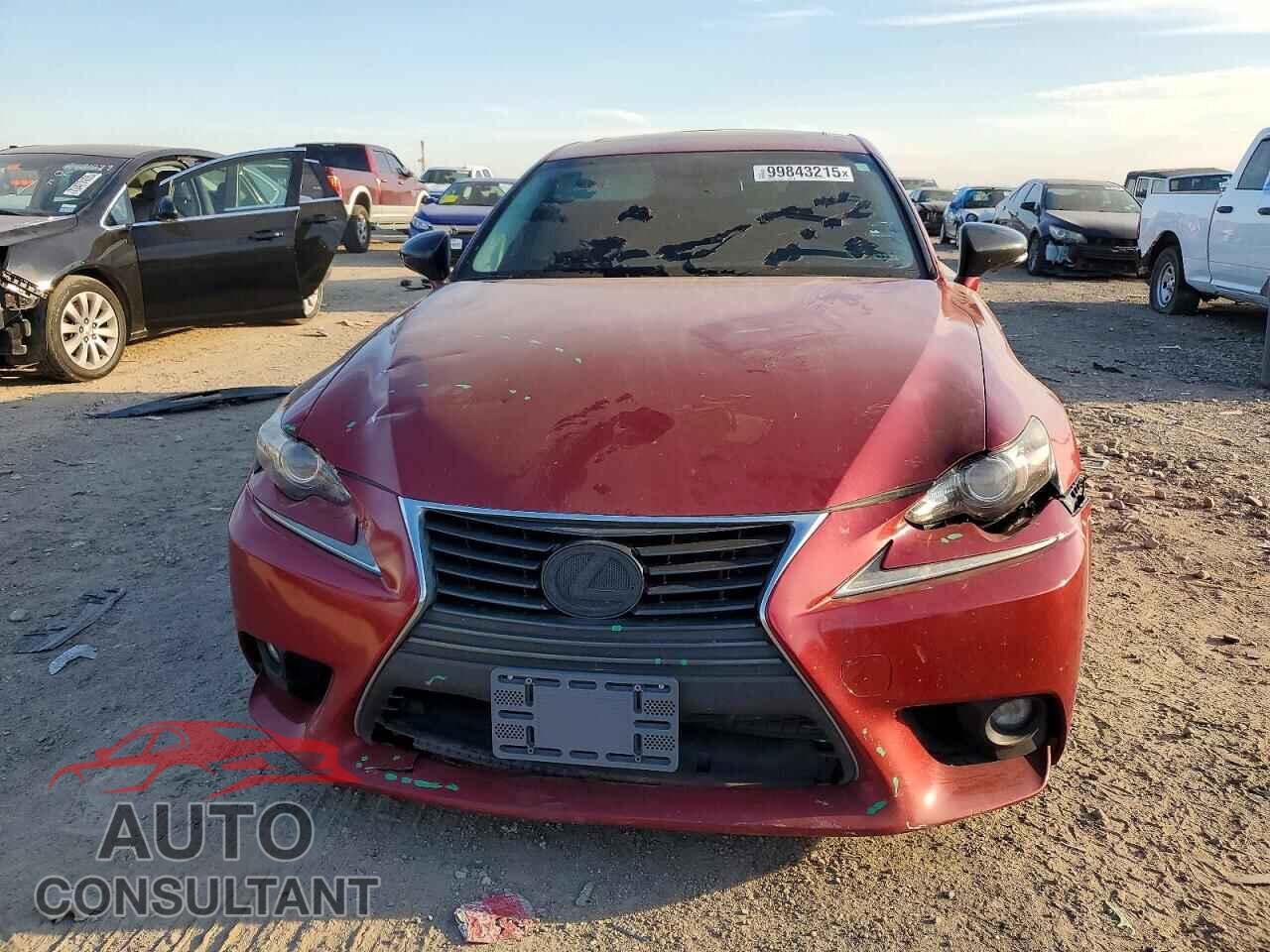 LEXUS IS 2015 - JTHBF1D26F5077622