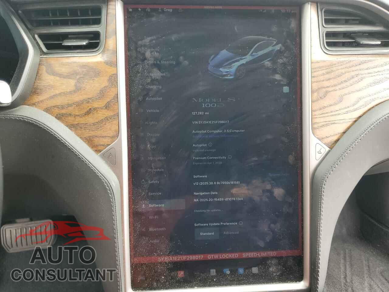 TESLA MODEL S 2018 - 5YJSA1E21JF298017