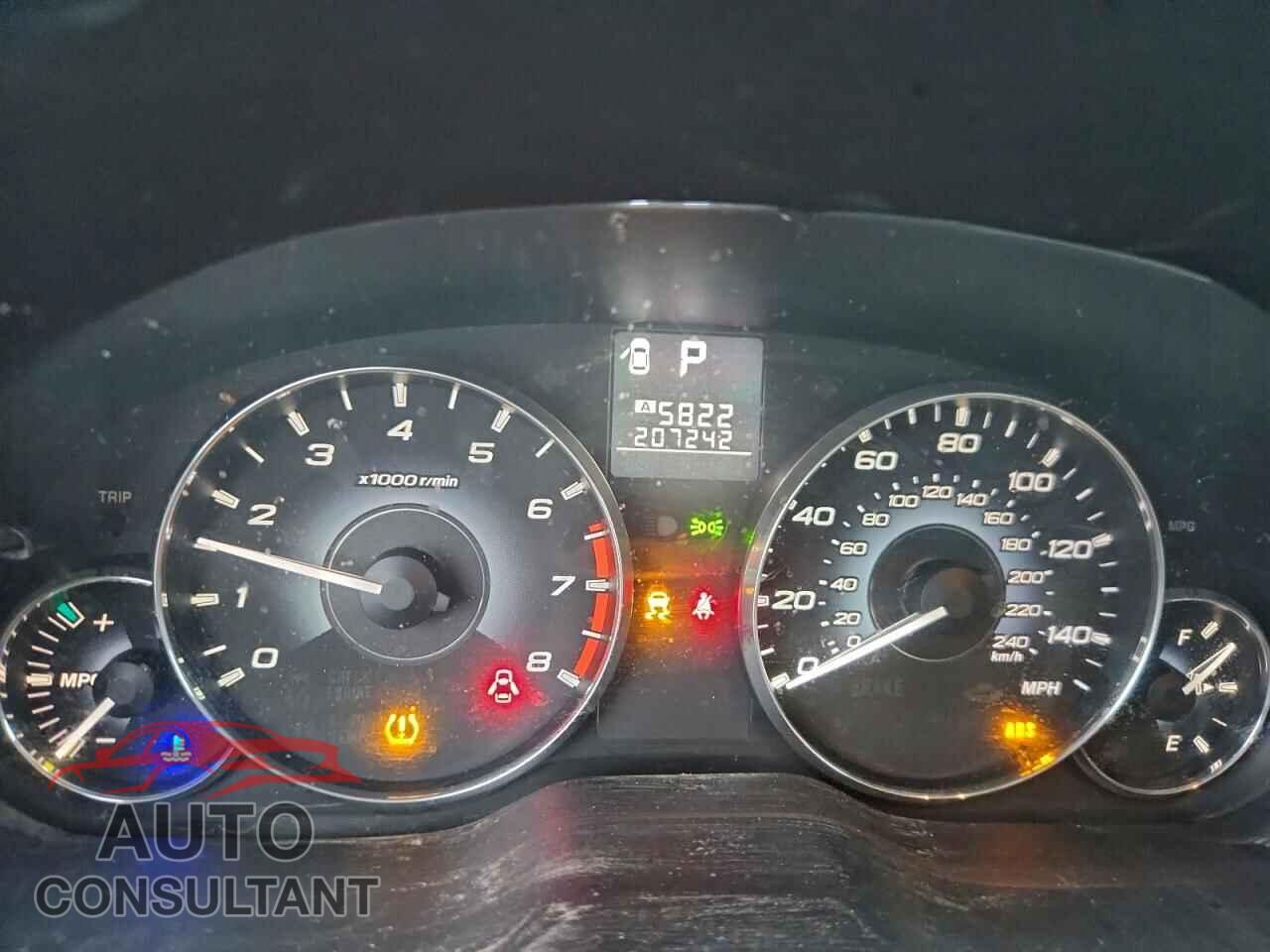 SUBARU OUTBACK 2011 - 4S4BRCCC8B3433844