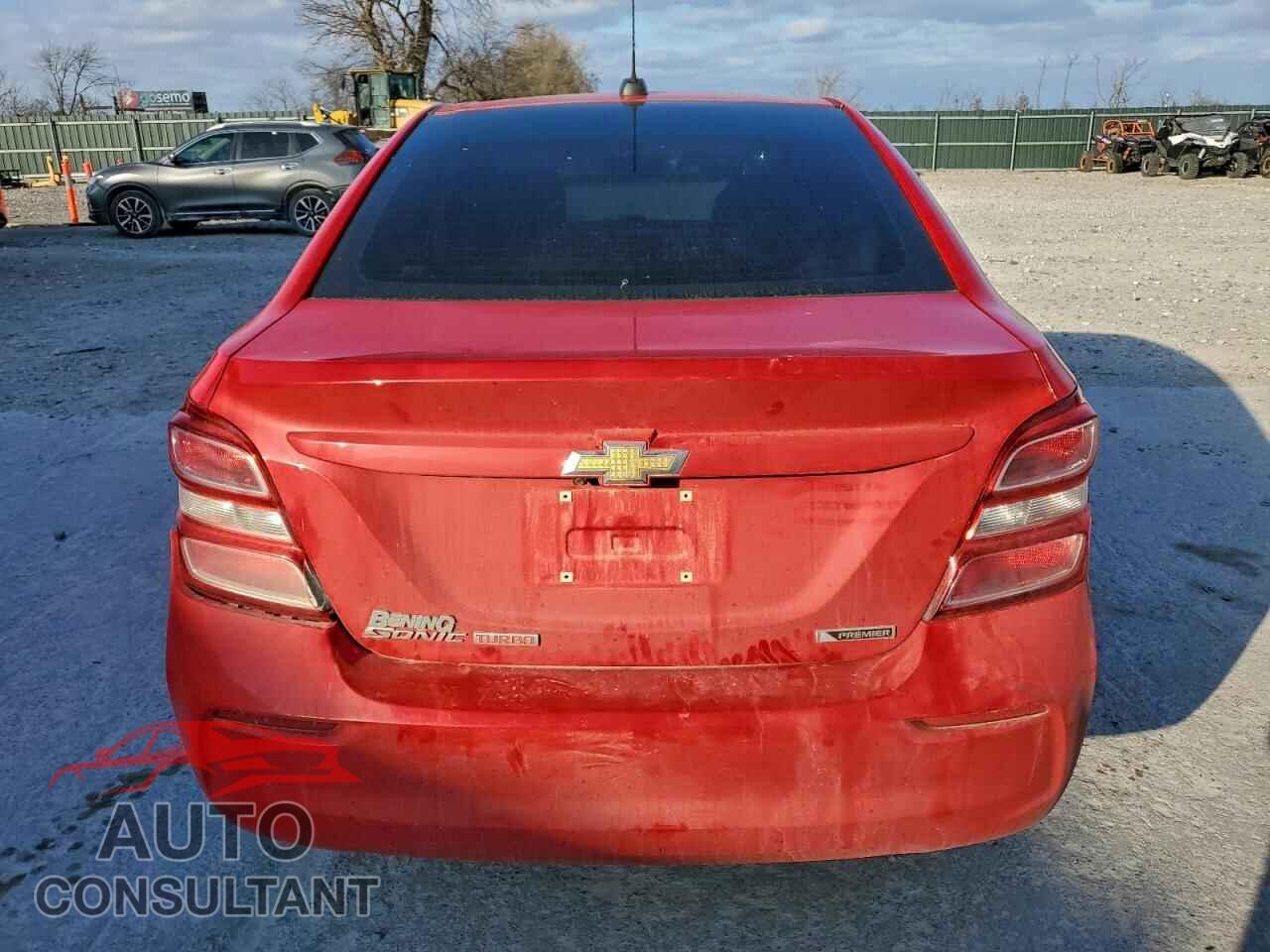 CHEVROLET SONIC 2017 - 1G1JF5SB5H4130108