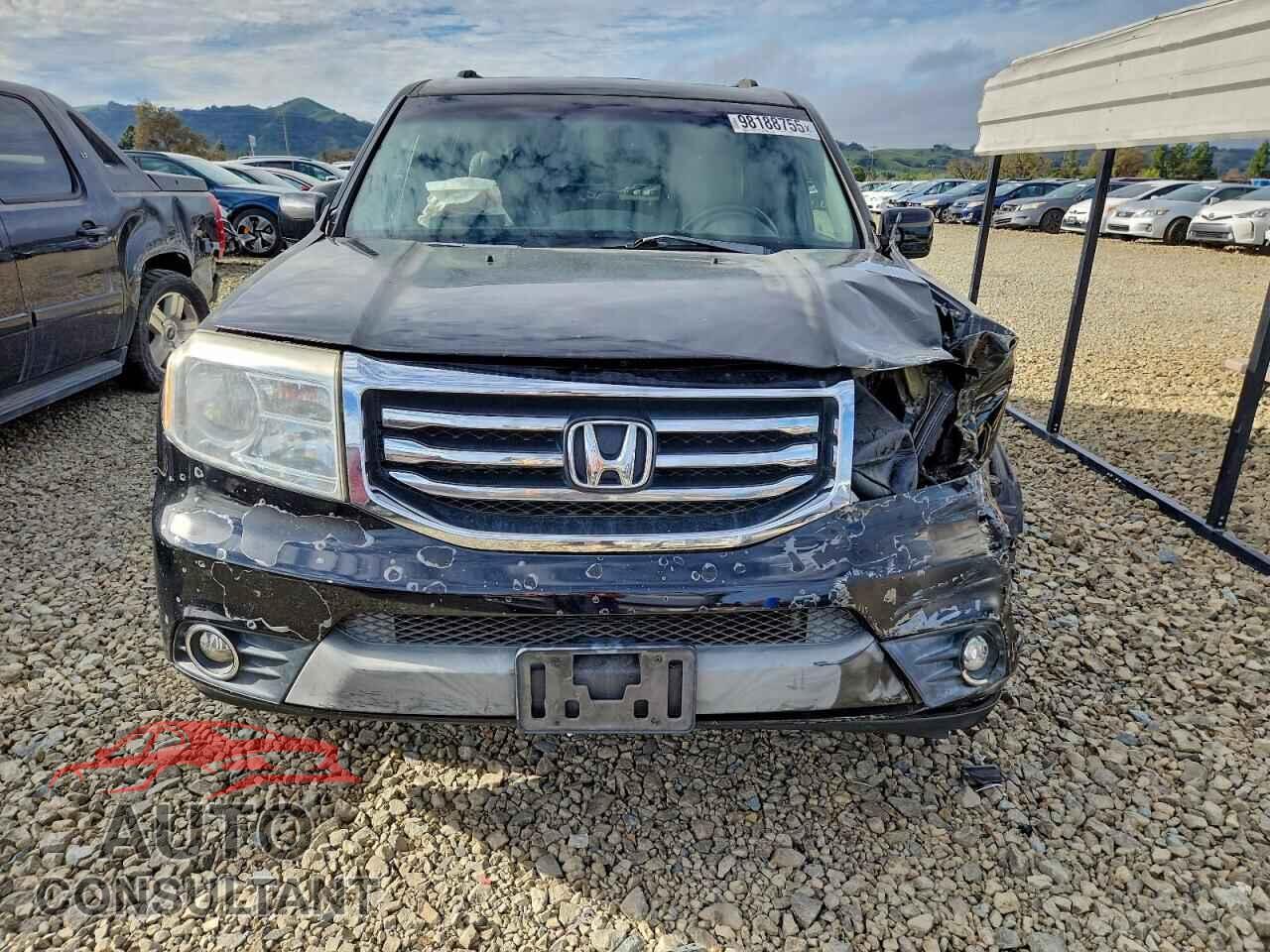 HONDA PILOT 2012 - 5FNYF3H51CB044310
