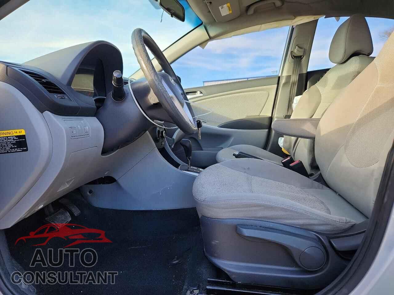 HYUNDAI ACCENT 2012 - KMHCT4AE7CU184481