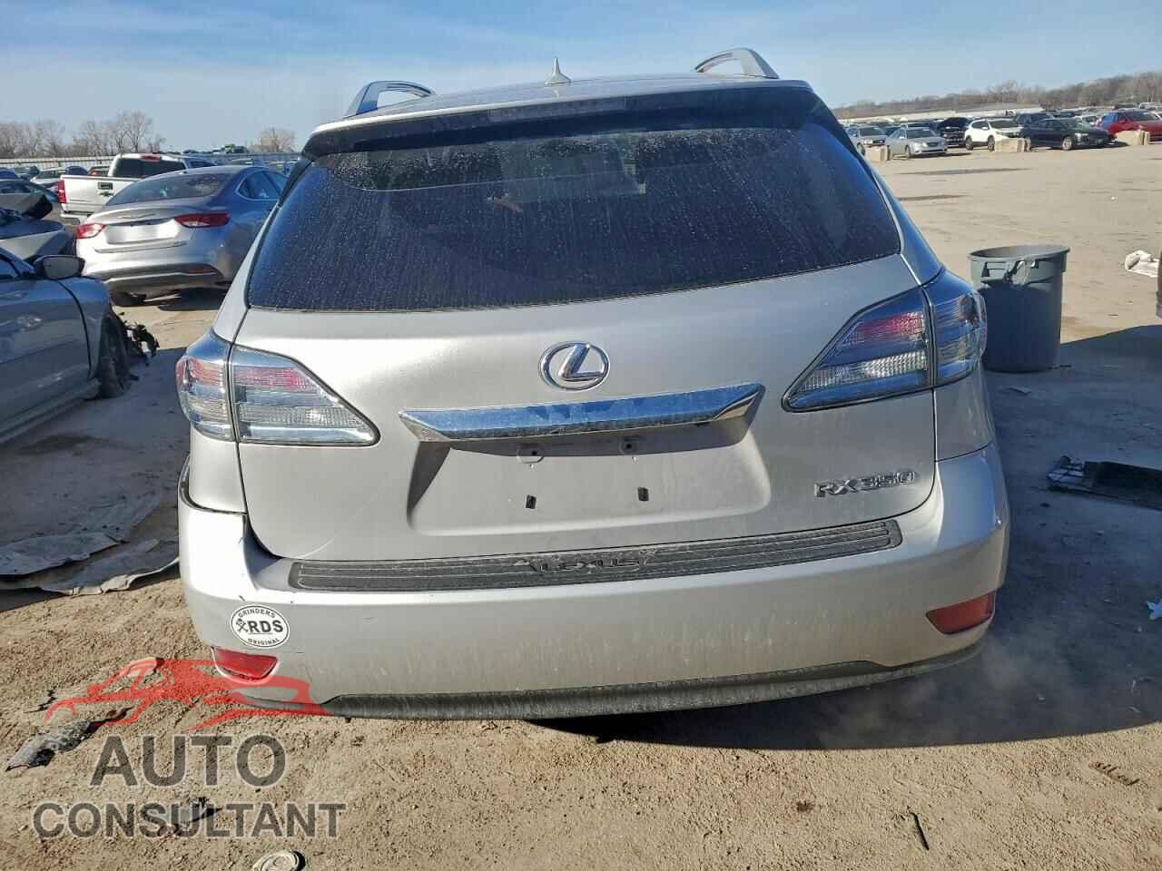 LEXUS RX350 2012 - 2T2BK1BA4CC134367