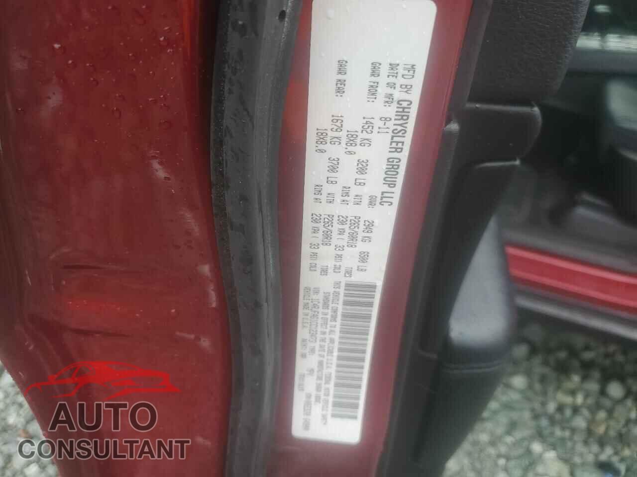 JEEP GRAND CHER 2012 - 1C4RJFAG1CC123473