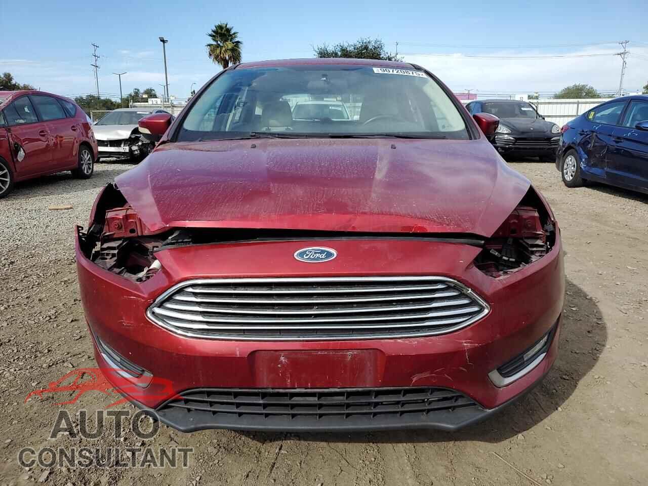 FORD FOCUS 2017 - 1FADP3N23HL287987