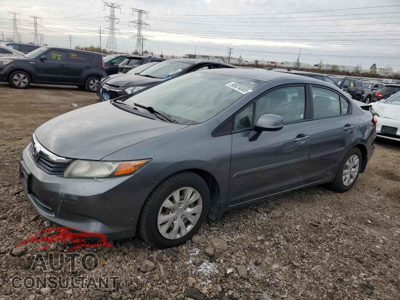 HONDA CIVIC 2012 - 19XFB2F59CE105540