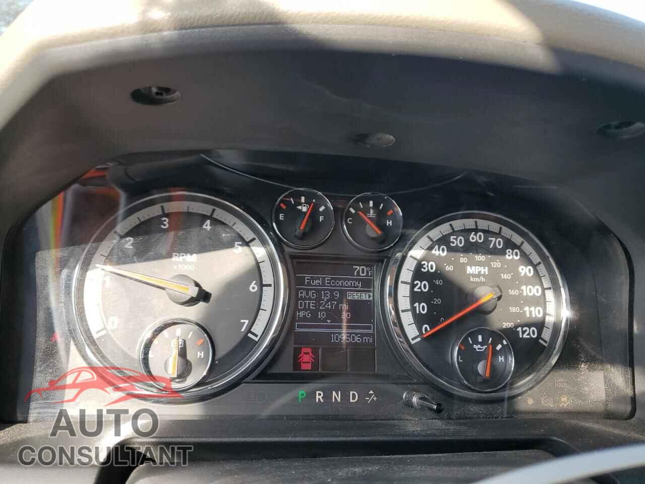 DODGE RAM 1500 2012 - 1C6RD7KT5CS339350