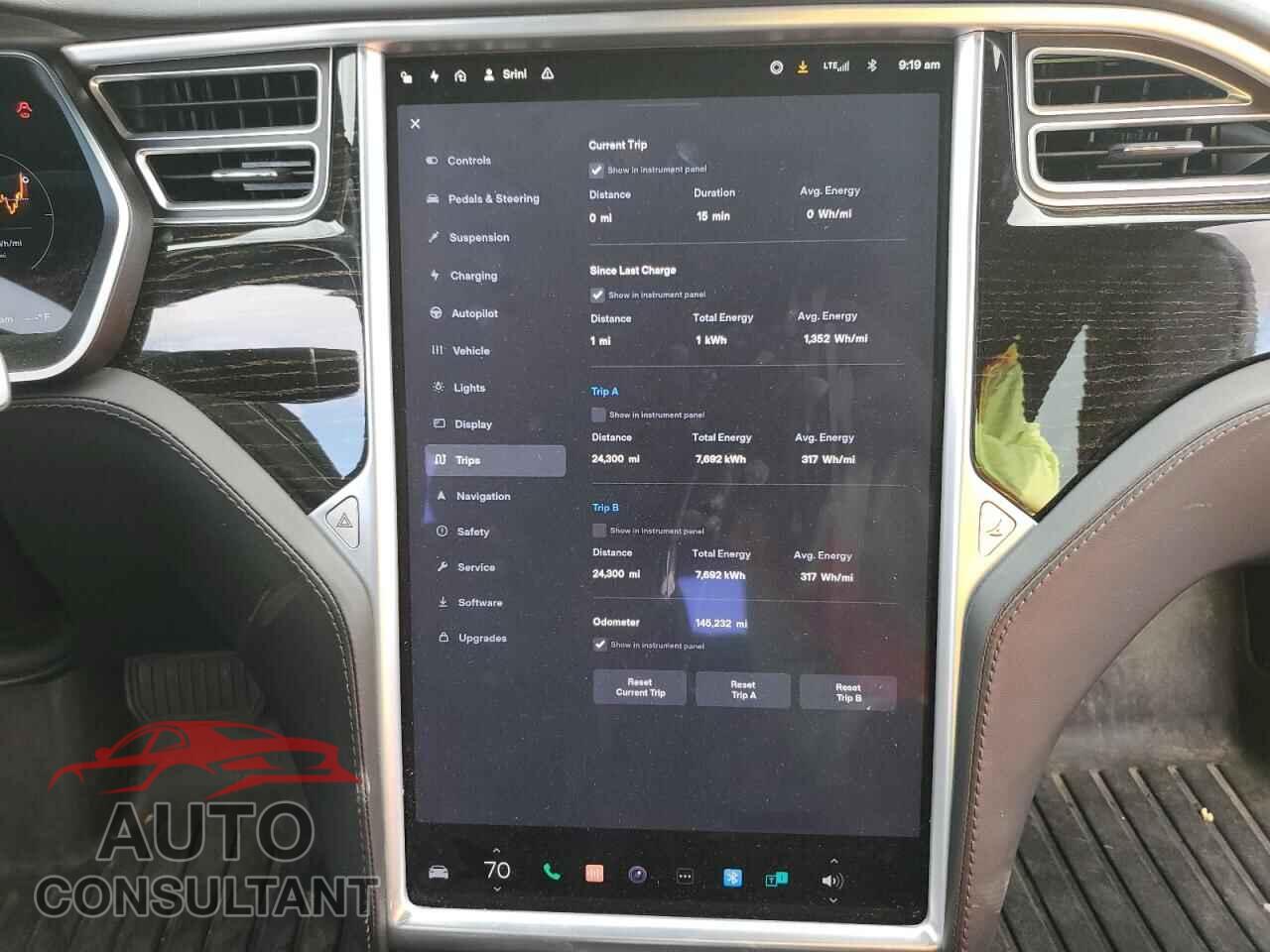TESLA MODEL S 2017 - 5YJSA1E23HF215021