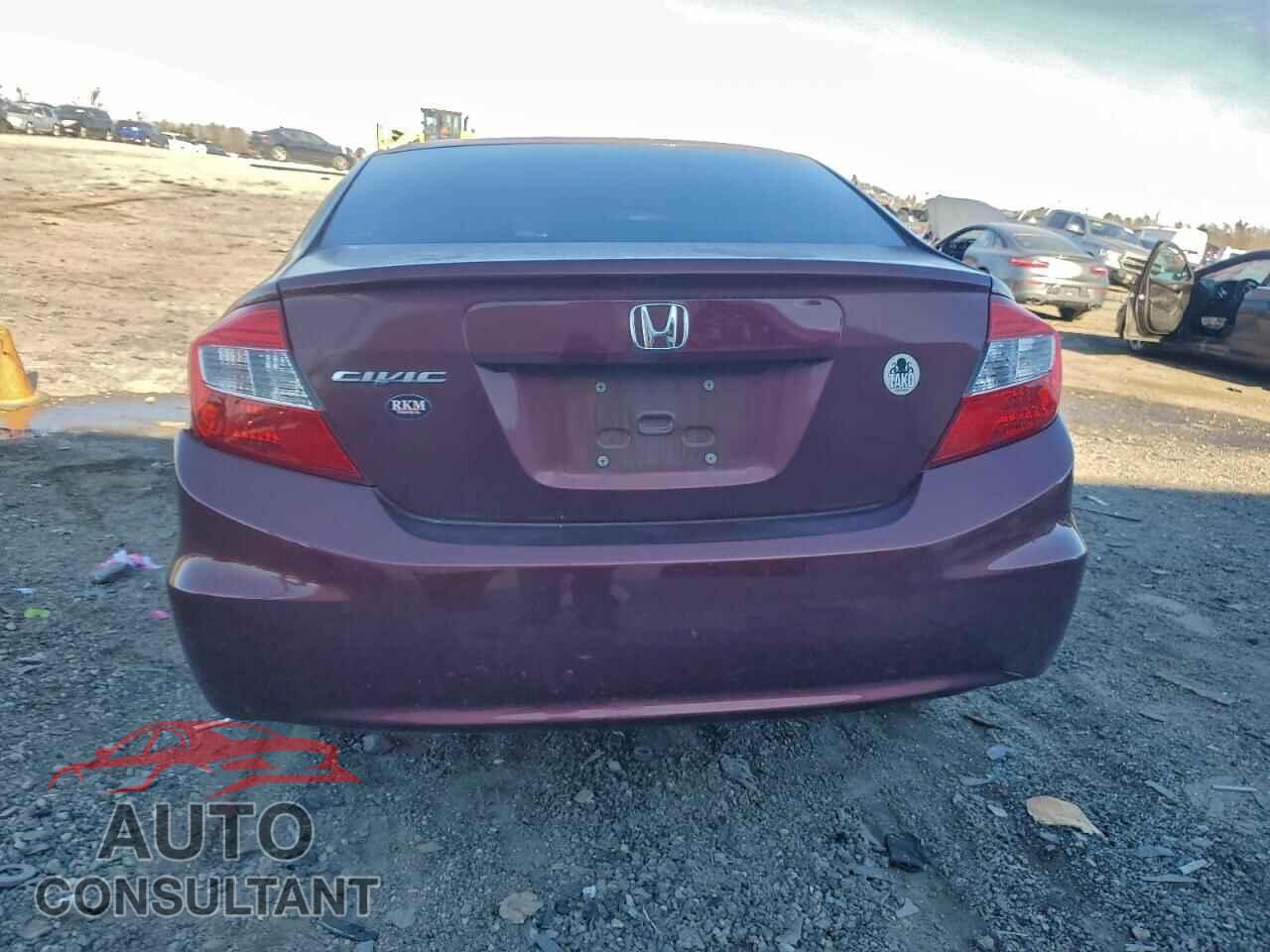 HONDA CIVIC 2012 - 2HGFB2F80CH608065