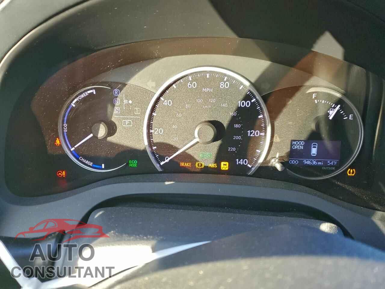 LEXUS CT 200 2012 - JTHKD5BH5C2084207