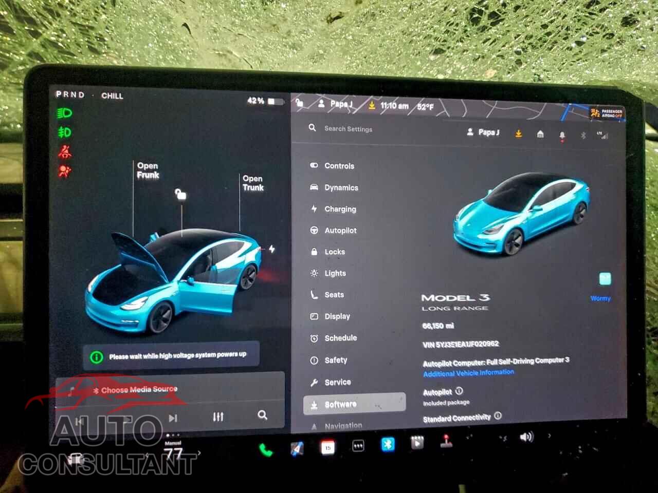 TESLA MODEL 3 2018 - 5YJ3E1EA1JF020962