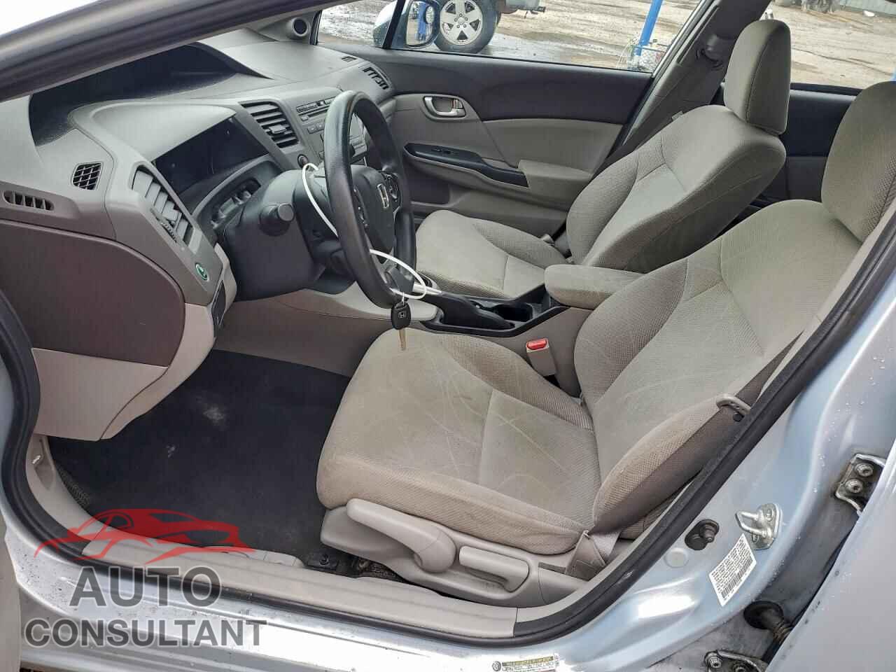 HONDA CIVIC 2012 - 19XFB2F84CE302206