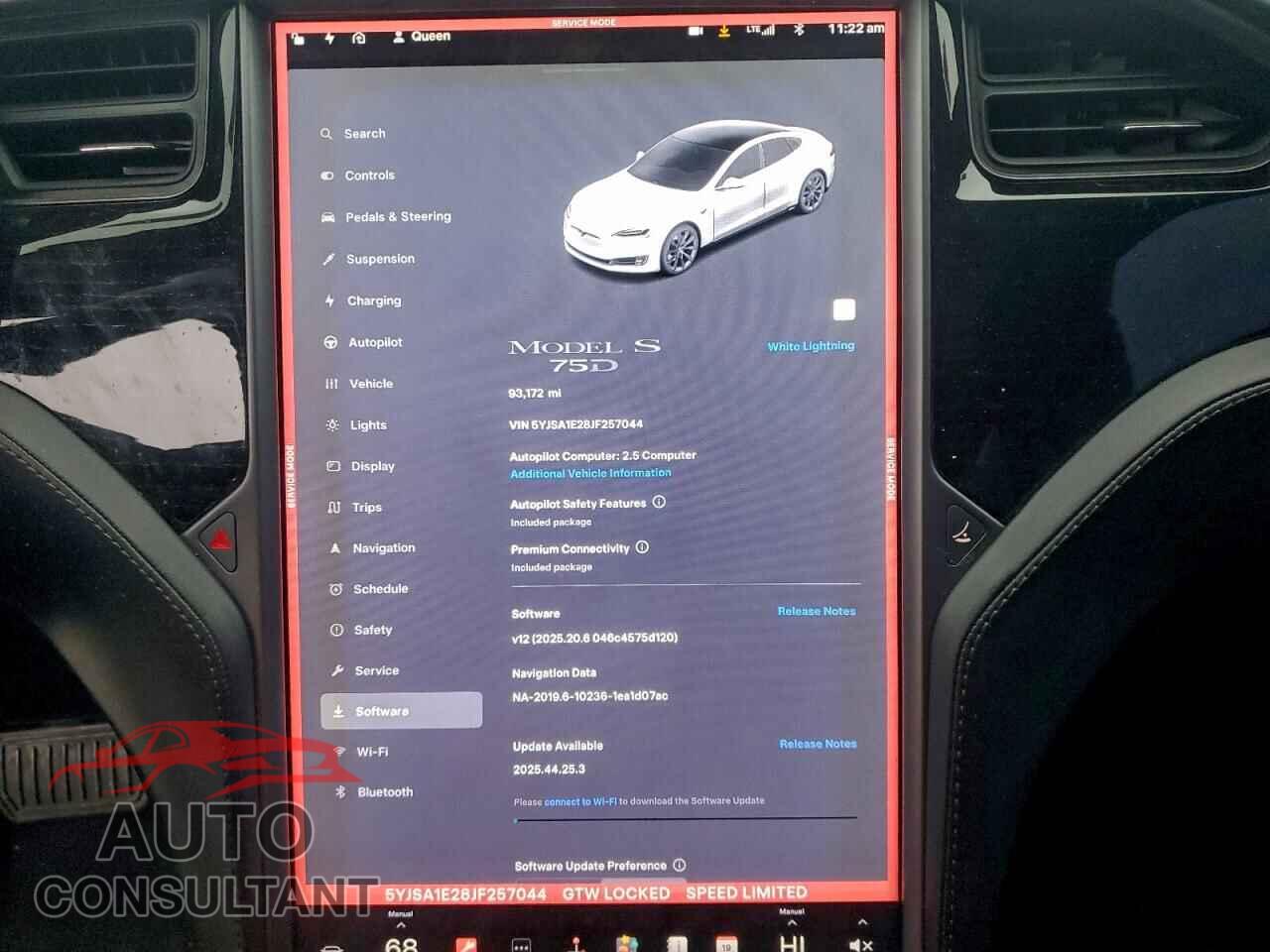 TESLA MODEL S 2018 - 5YJSA1E28JF257044