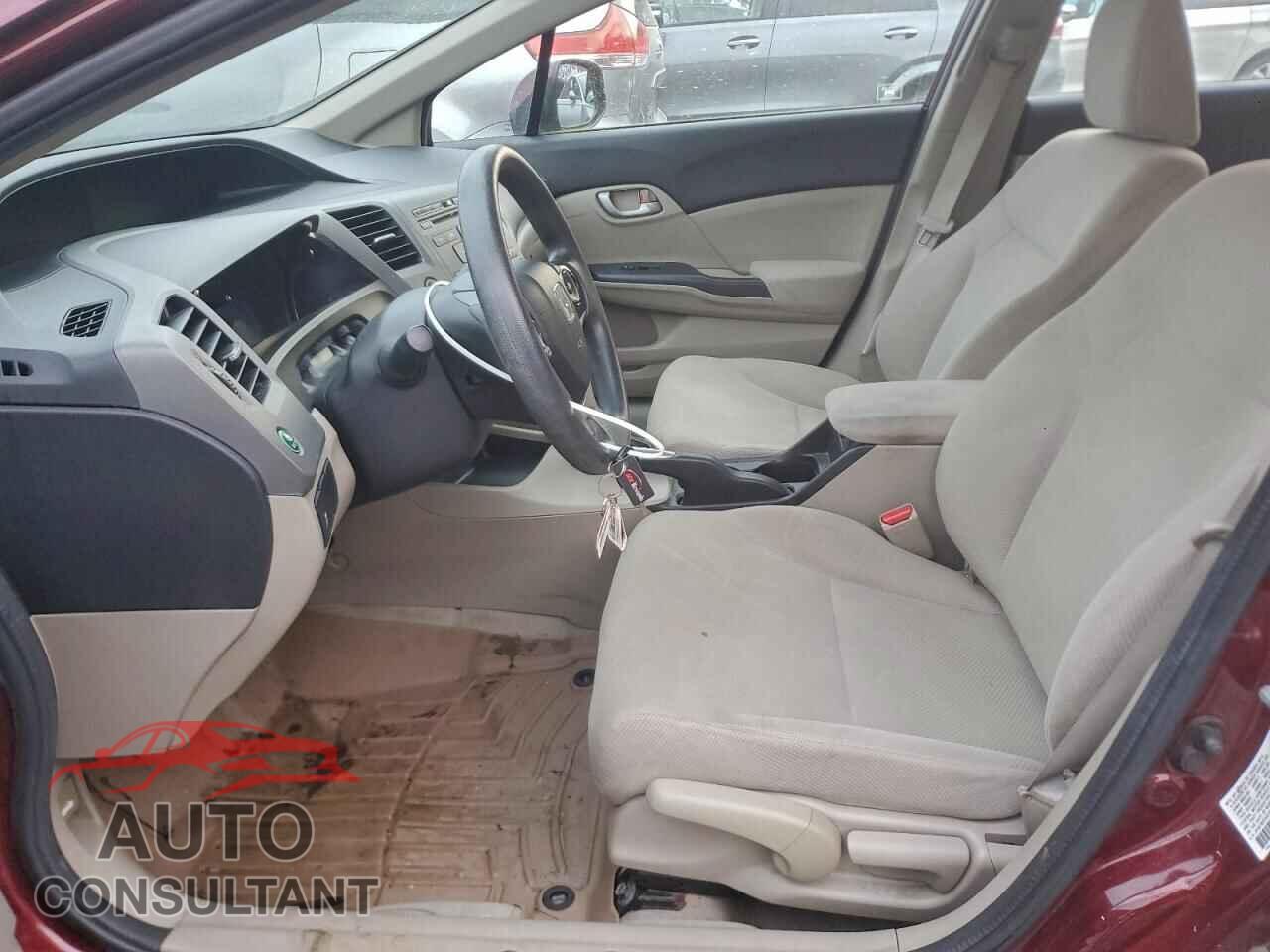 HONDA CIVIC 2012 - 2HGFB2F50CH603566